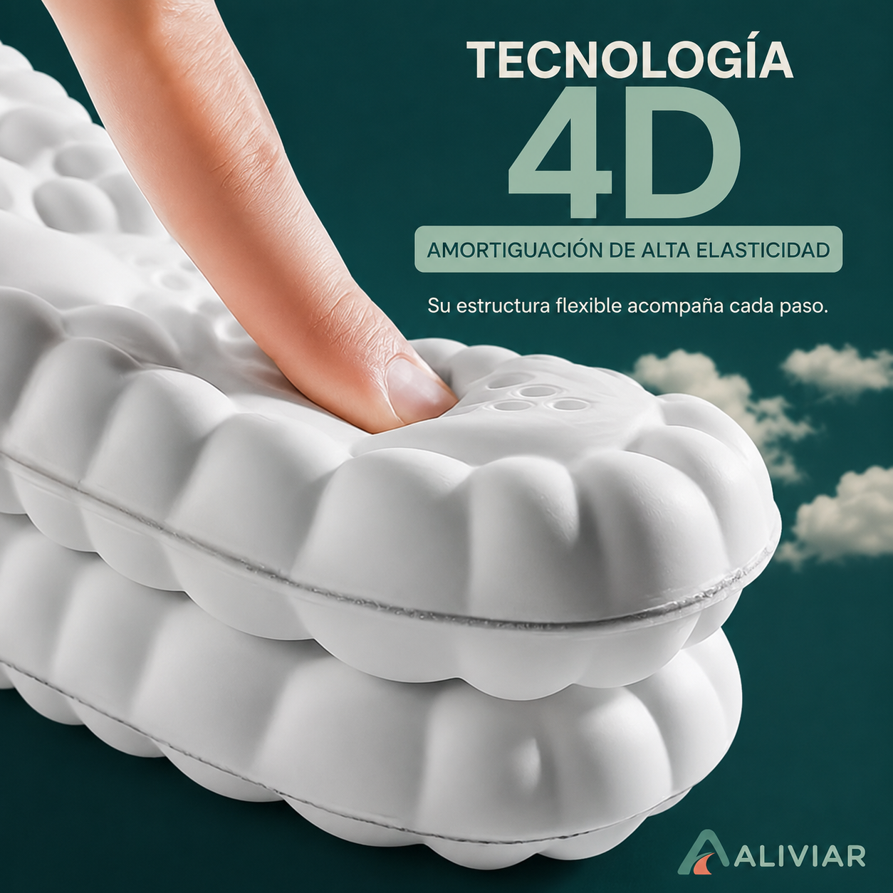 Plantillas 4D de Alta Amortiguación ALIVIAR