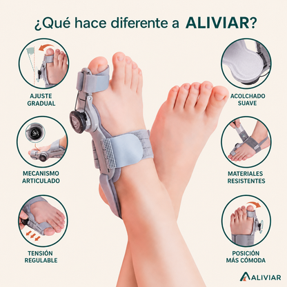 Corrector Articulado para Juanetes- ALIVIAR