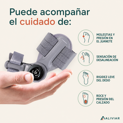 Corrector Articulado para Juanetes- ALIVIAR