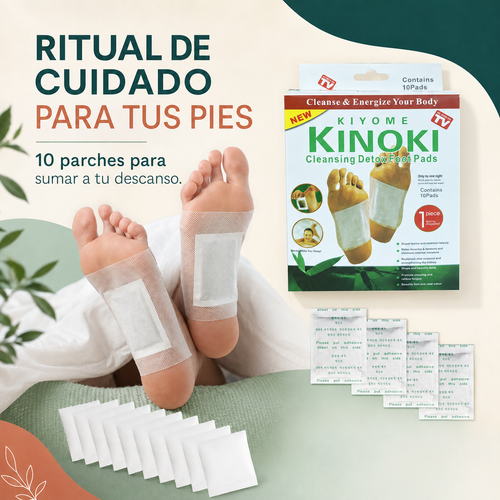 Pack X10 Parches Desintoxicantes ALIVIAR
