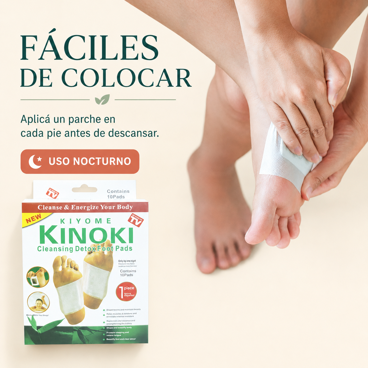 Pack X10 Parches Desintoxicantes ALIVIAR