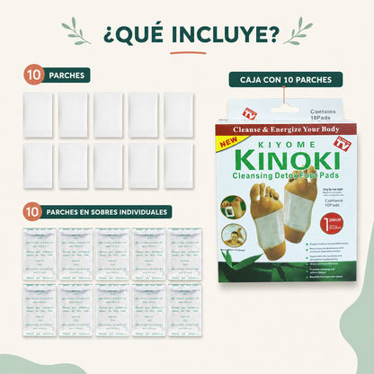 Pack X10 Parches Desintoxicantes ALIVIAR